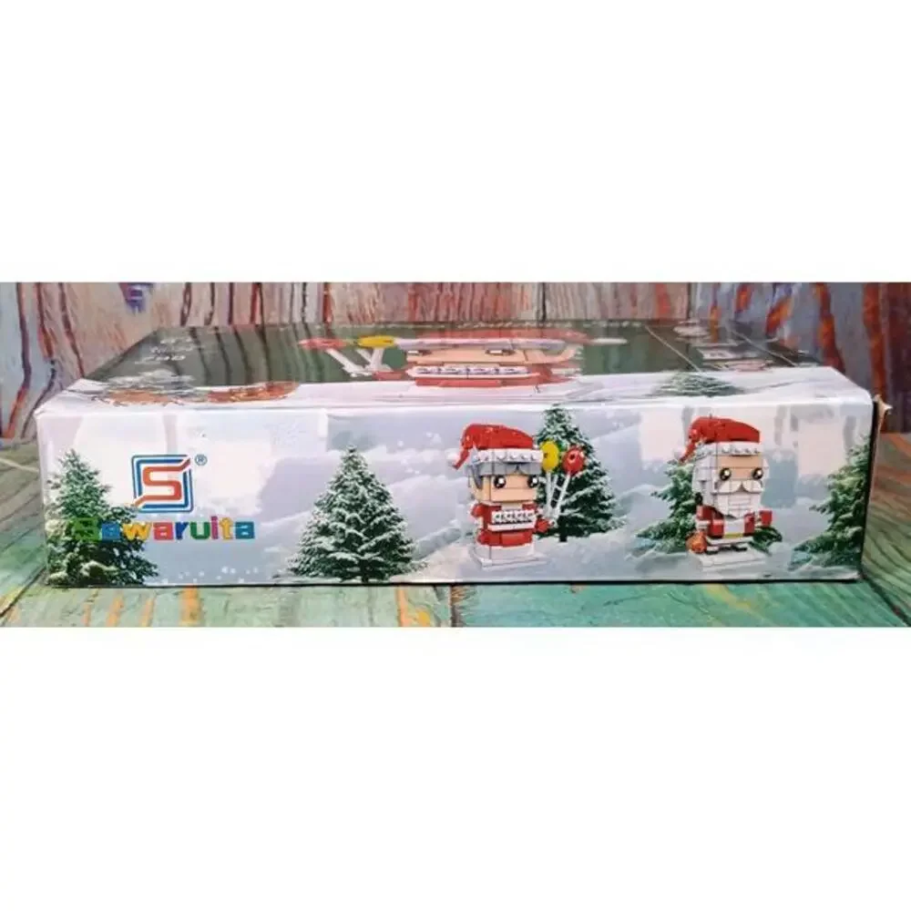 Sawaryuita Christmas Building Sets - Santa‎ Claus, Snowman, Elk Models